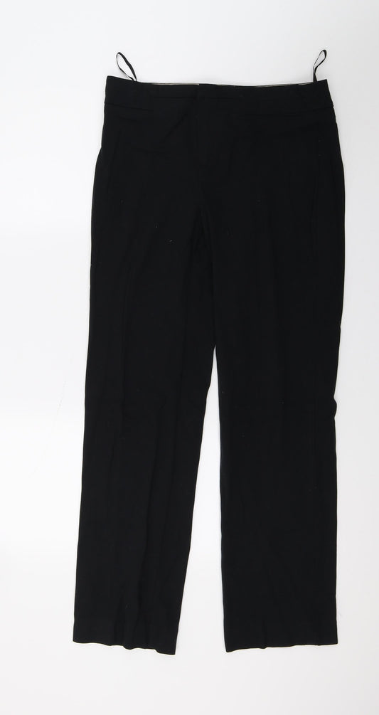 Marks and Spencer Womens Black   Trousers  Size 10 L27 in