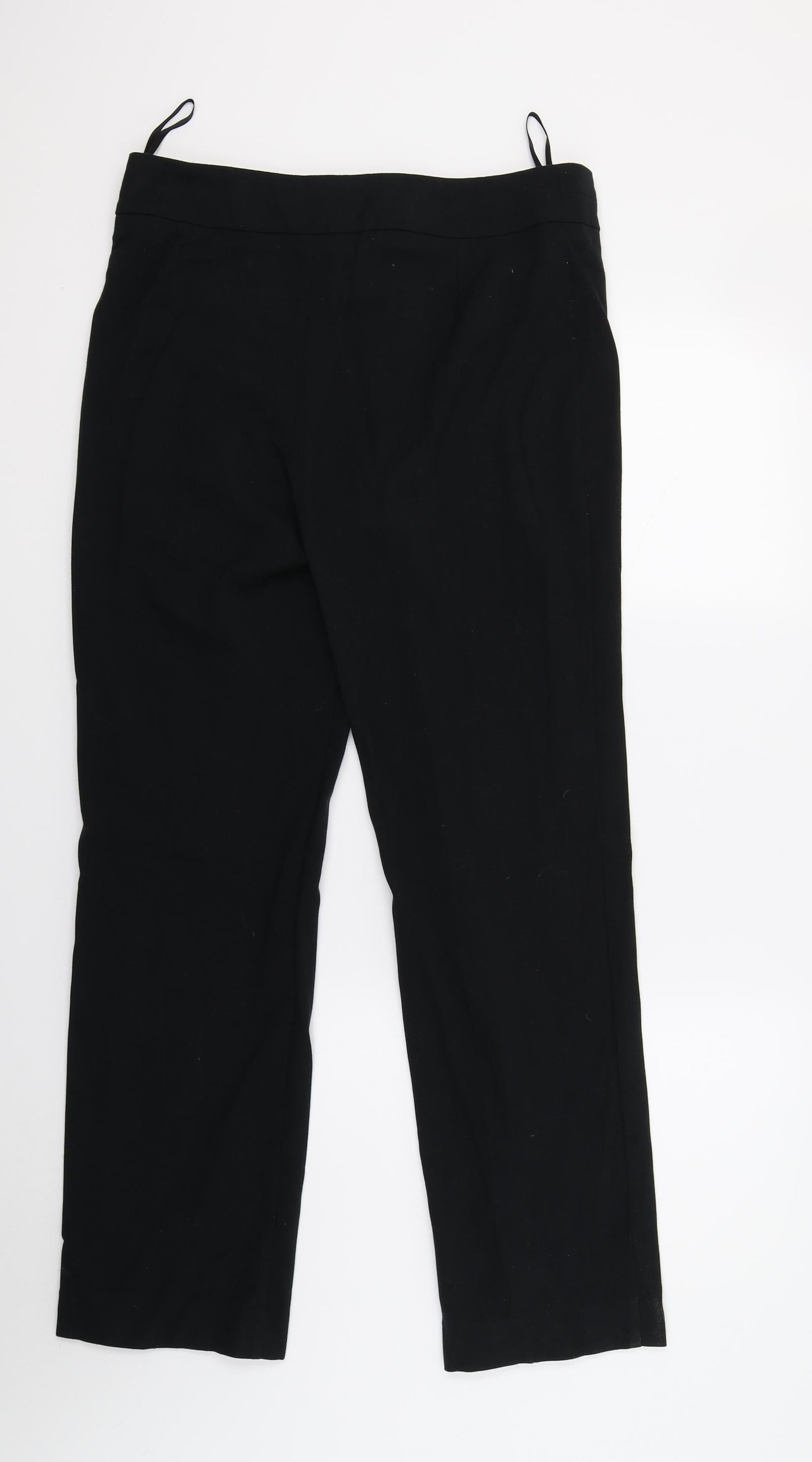 Marks and Spencer Womens Black   Trousers  Size 10 L27 in
