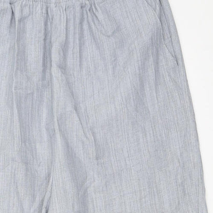 Preworn Womens Grey   Cropped Trousers Size L