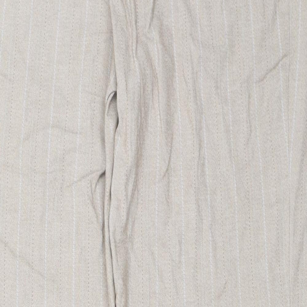 Marks and Spencer Womens Beige   Trousers  Size 18 L29 in