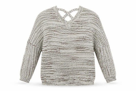 Millenium Womens Beige   Pullover Jumper One Size