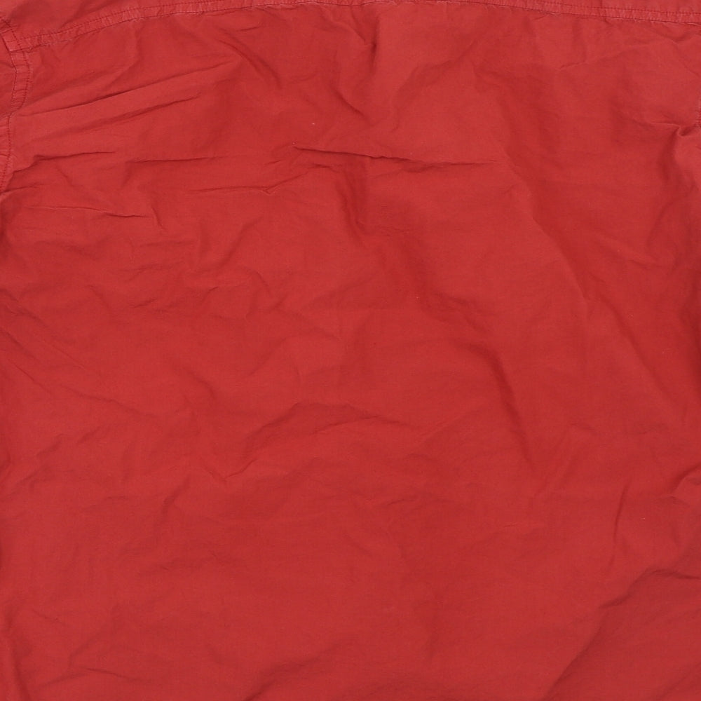 Allen Solly Mens Red    Button-Up Size 42