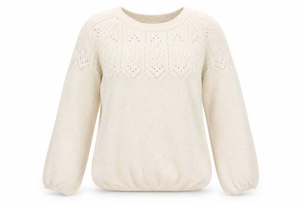 Marks & Spencer Womens Beige   Pullover Jumper Size 12