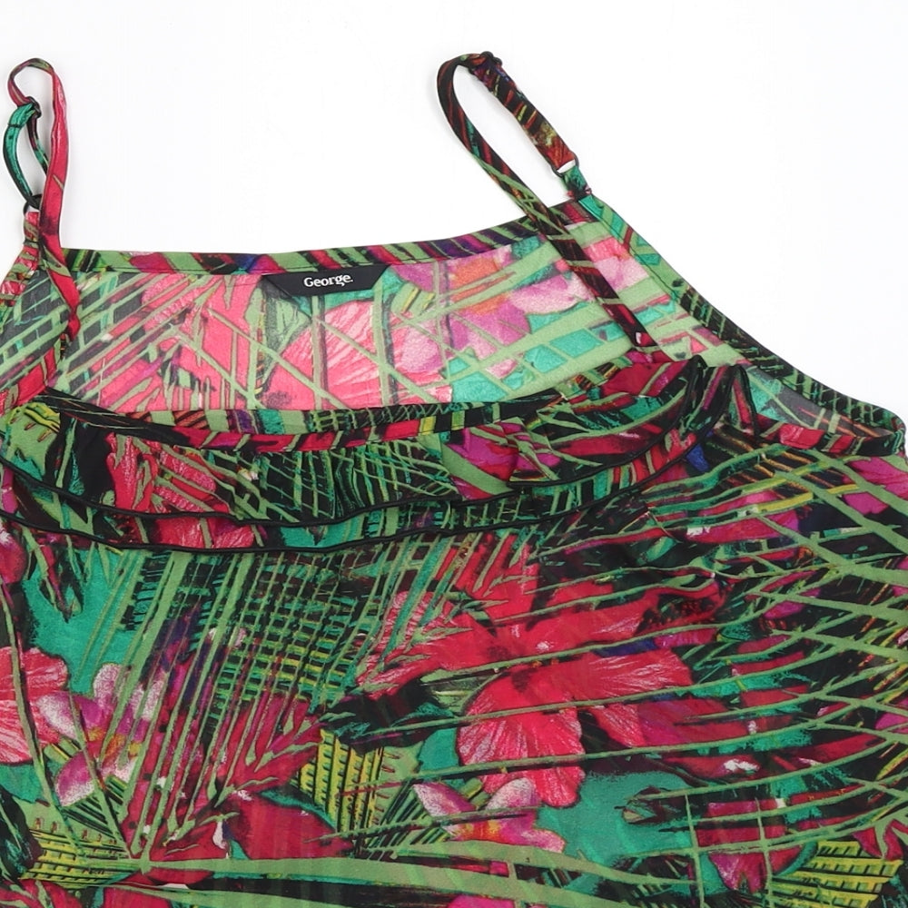 George Womens Green   Camisole Blouse Size 12