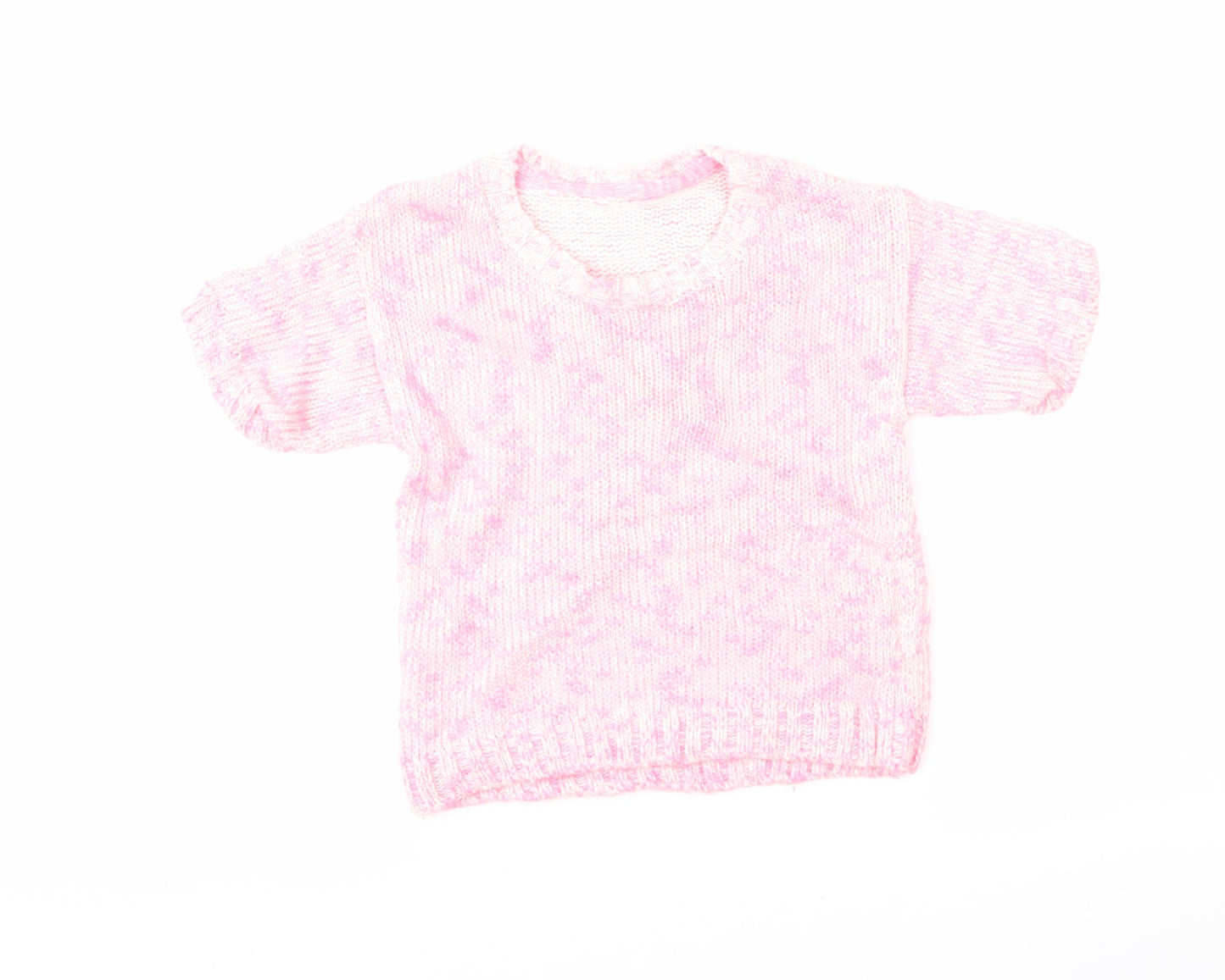 Matalan Girls Pink   Pullover Jumper Size 4-5 Years