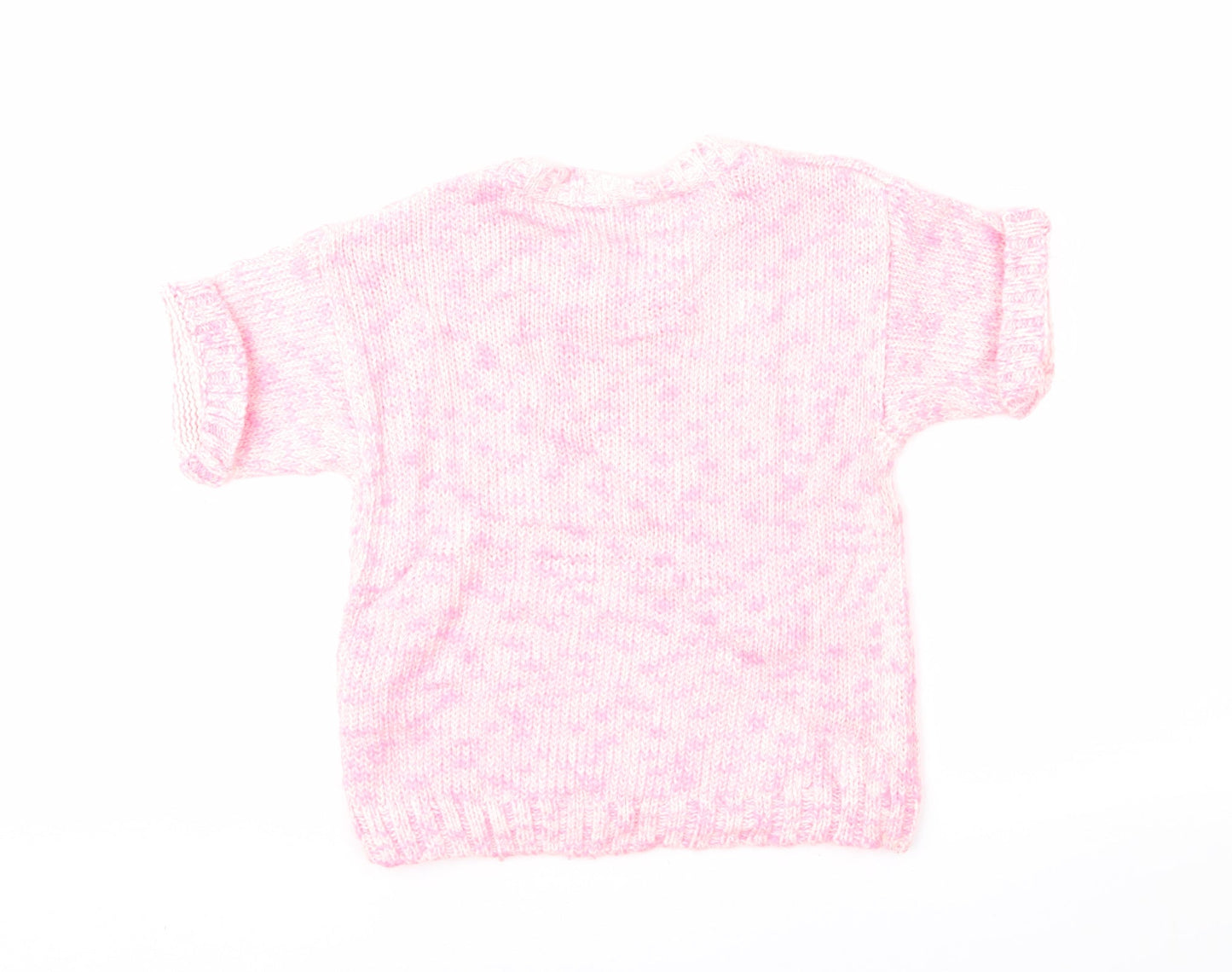 Matalan Girls Pink   Pullover Jumper Size 4-5 Years