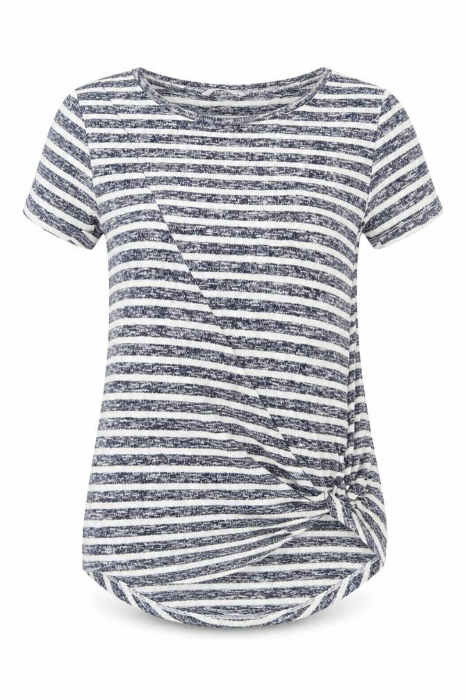 TU Womens Blue Striped  Pullover Jumper Size 10