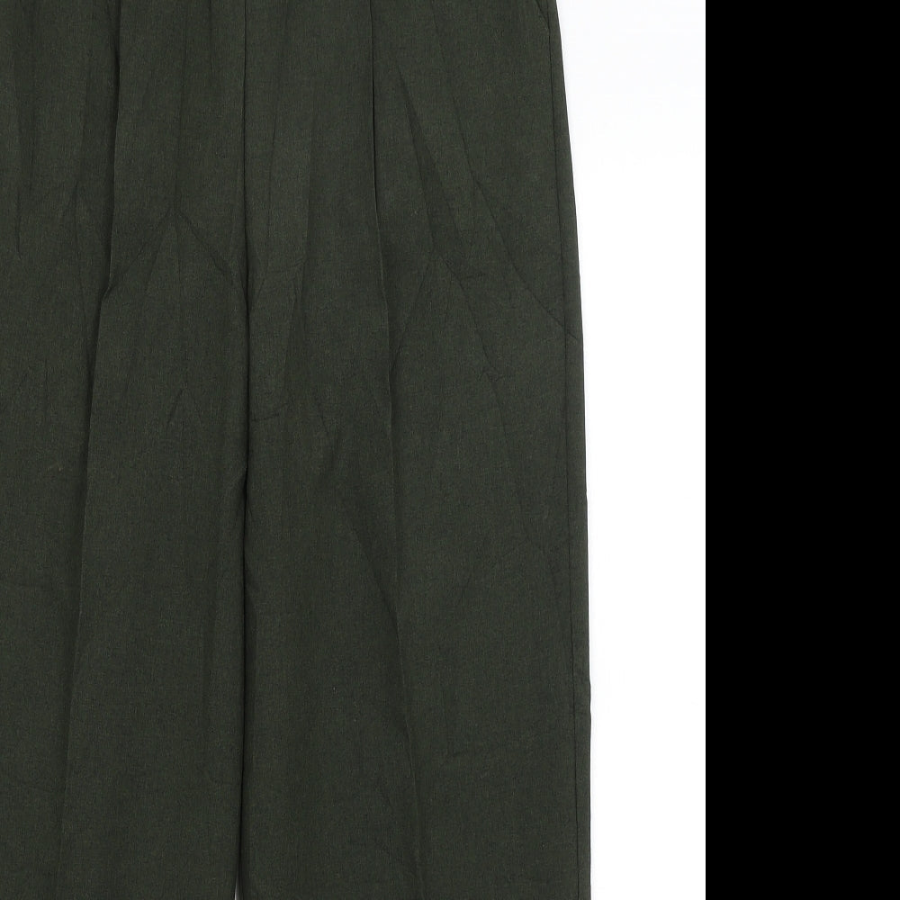 Classics Womens Green   Trousers  Size 14 L25 in