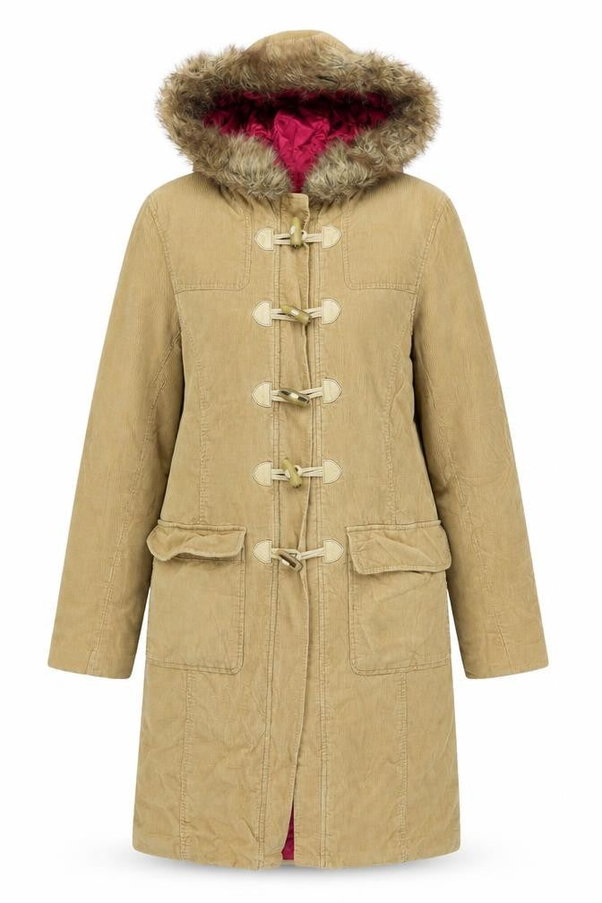 Butterfly Womens Brown   Overcoat Coat Size 8