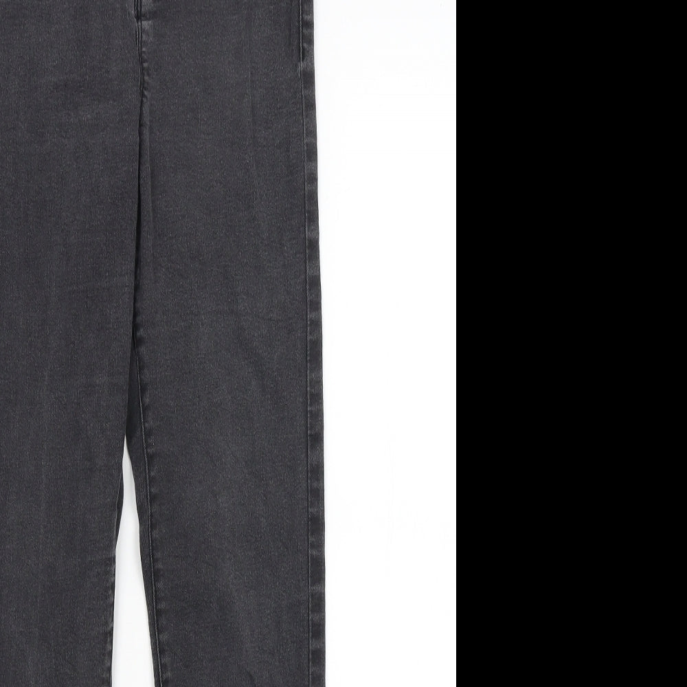 Denim Co Womens Black   Skinny Jeans Size 10 L28 in
