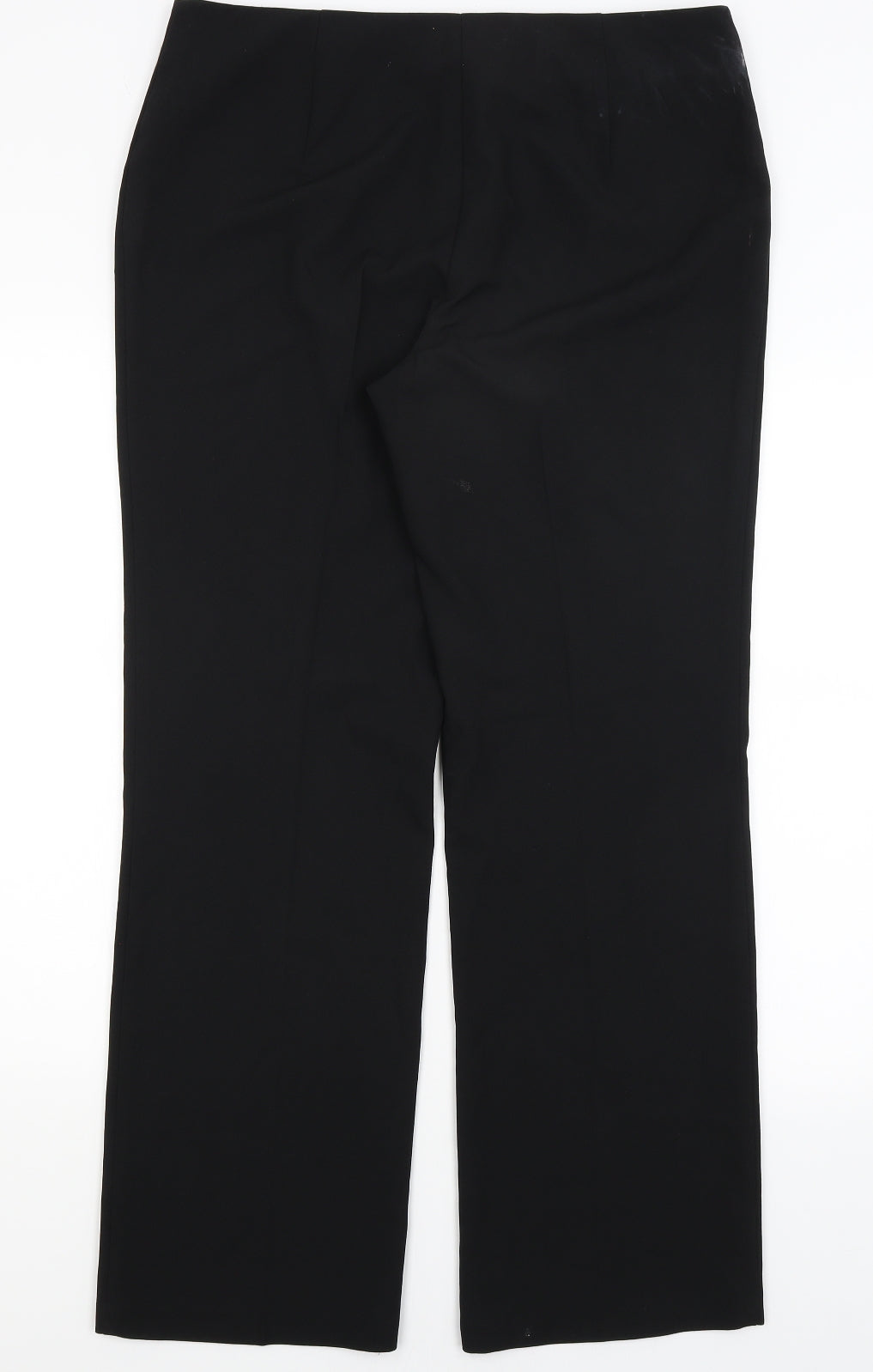 M&S Womens Black   Dress Pants Trousers Size 14 L30 in