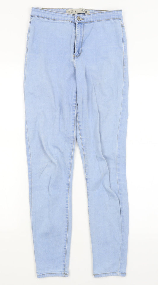 Denim Co Womens Blue   Skinny Jeans Size 10 L27 in