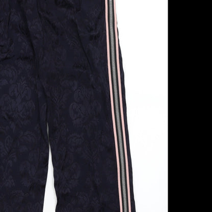 River Island Womens Blue Paisley  Trousers  Size 12 L30 in
