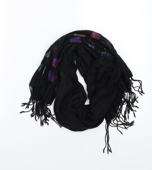 Preworn Womens Black    Scarf