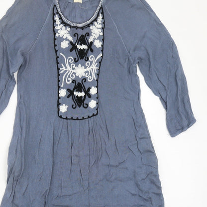 Beautiful Womens Blue   A-Line  Size S