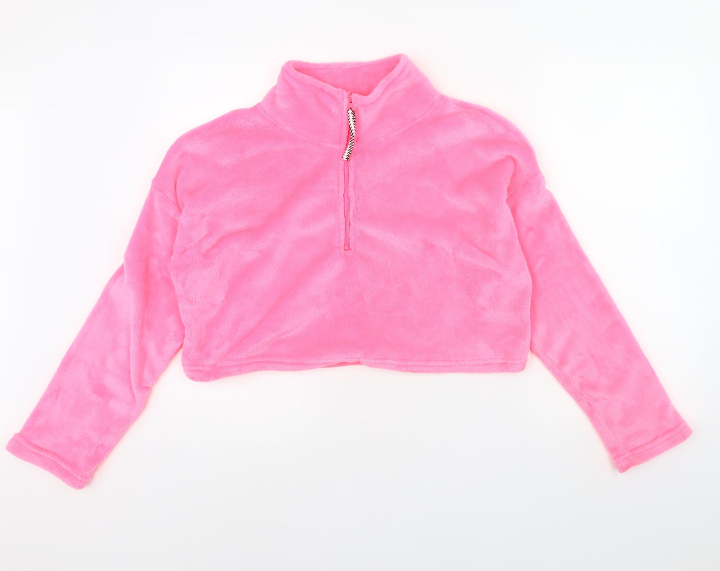 Fashion Nova Womens Pink   Henley Jumper Size M