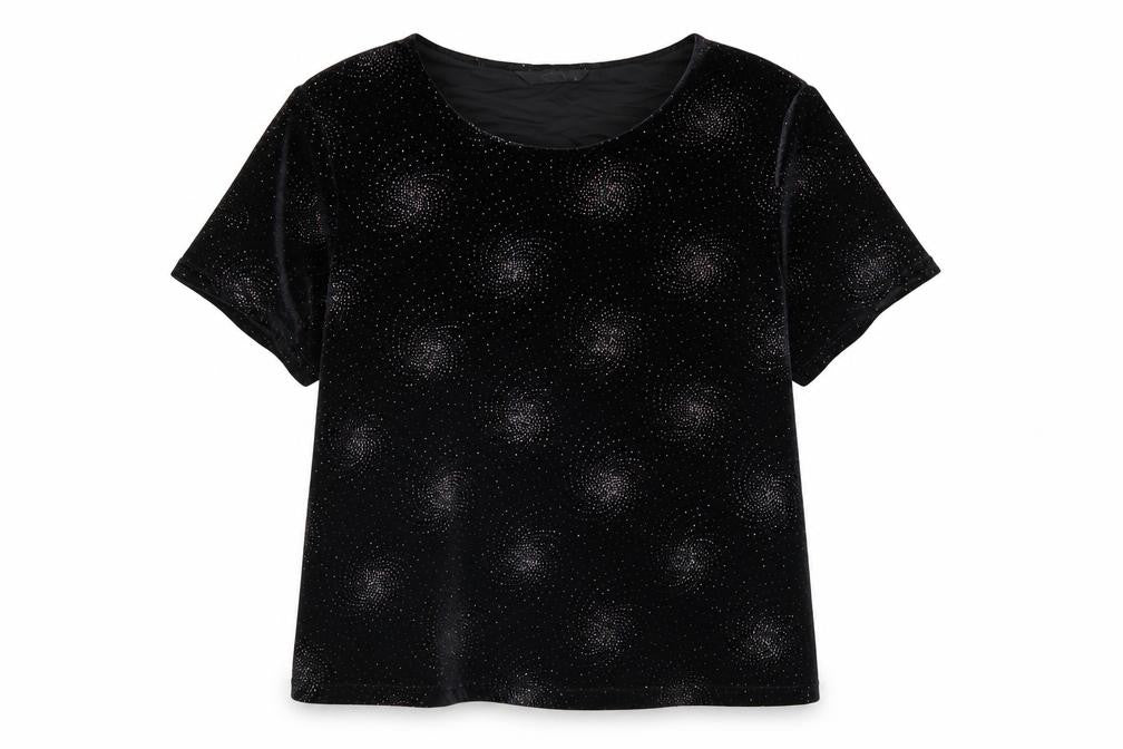 BM Womens Black   Basic T-Shirt Size L