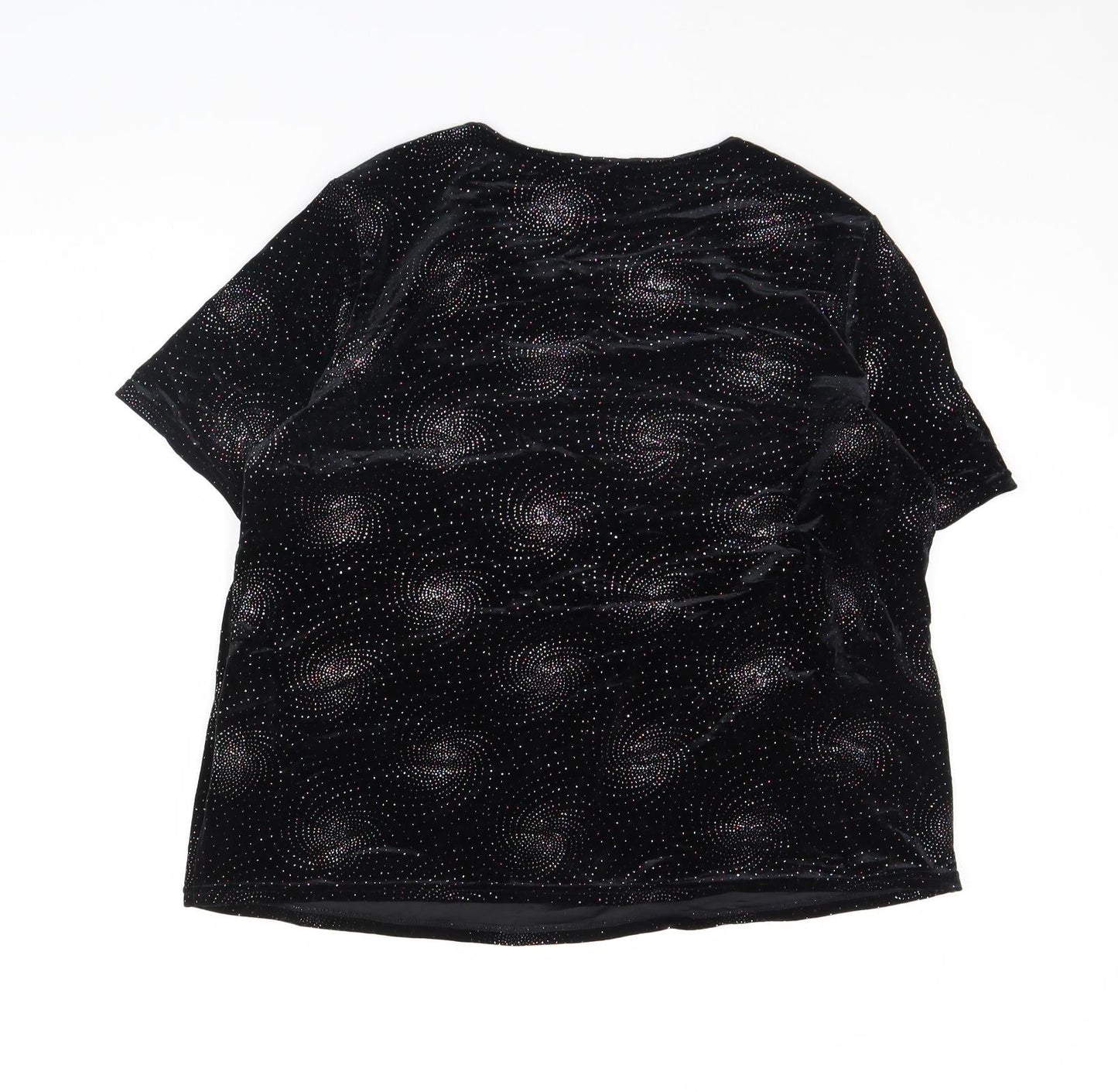 BM Womens Black   Basic T-Shirt Size L