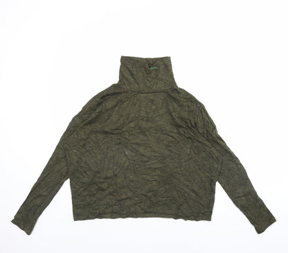 Preloved FOREVER 21 Womens Green   Pullover Jumper Size M - Front