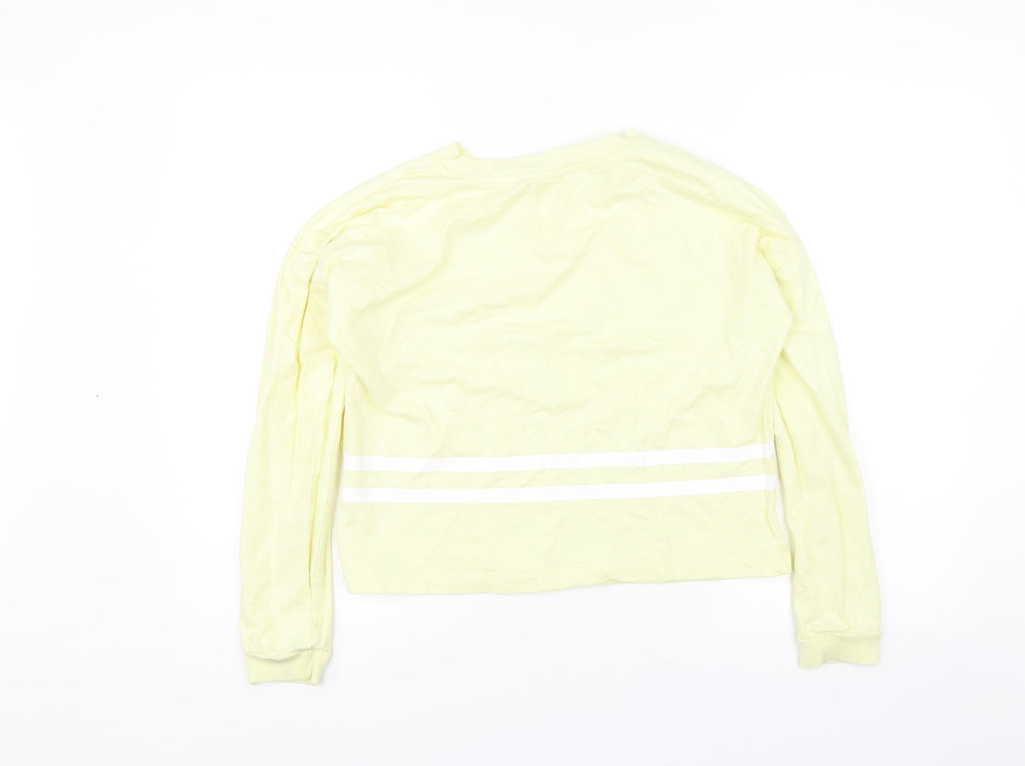 H&M Girls Yellow   Pullover Jumper Size 15 Years
