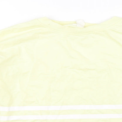 H&M Girls Yellow   Pullover Jumper Size 15 Years