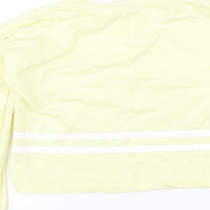 H&M Girls Yellow   Pullover Jumper Size 15 Years