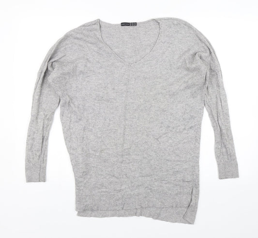 Atmosphere Womens Grey   Pullover Jumper Size S