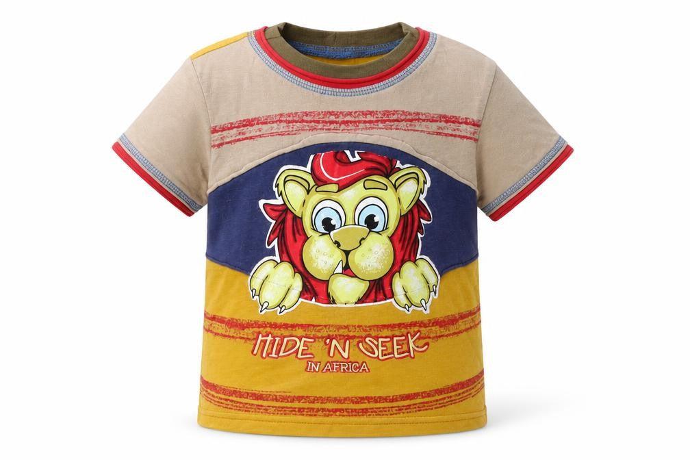 Kooligans Baby Orange   Basic T-Shirt Size 12-18 Months  - Africa