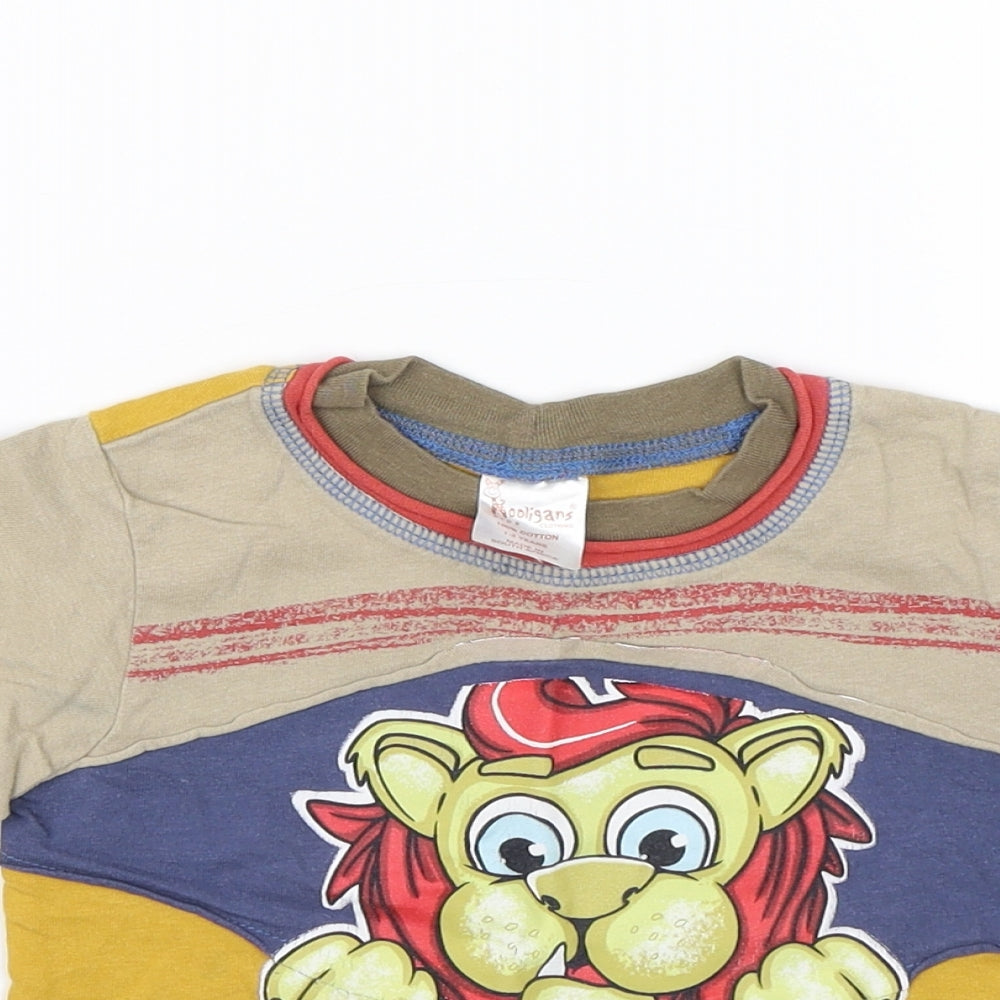 Kooligans Baby Orange   Basic T-Shirt Size 12-18 Months  - Africa