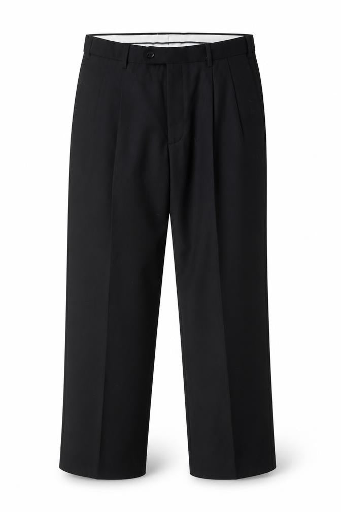 Skopes Mens Black   Dress Pants Trousers Size 34 in L28 in