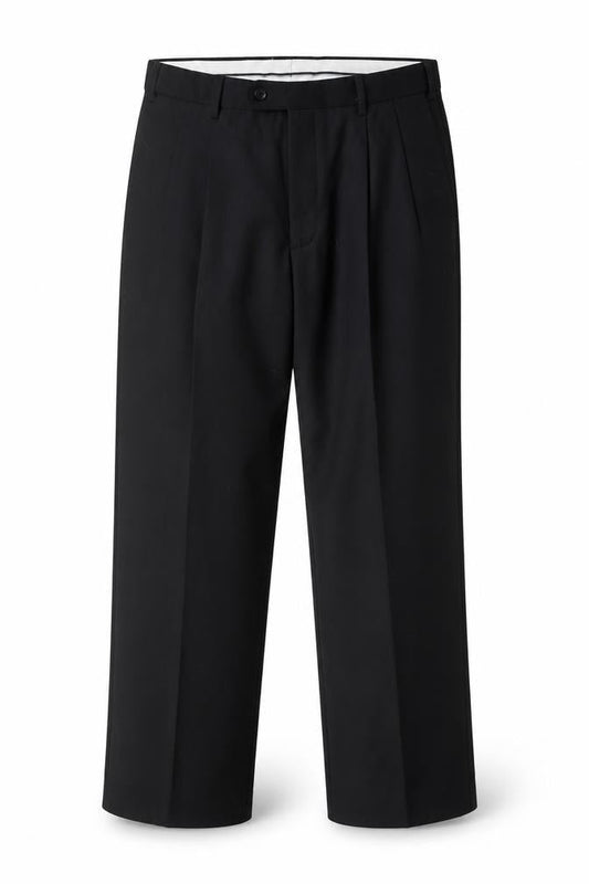 Skopes Mens Black   Dress Pants Trousers Size 34 in L28 in