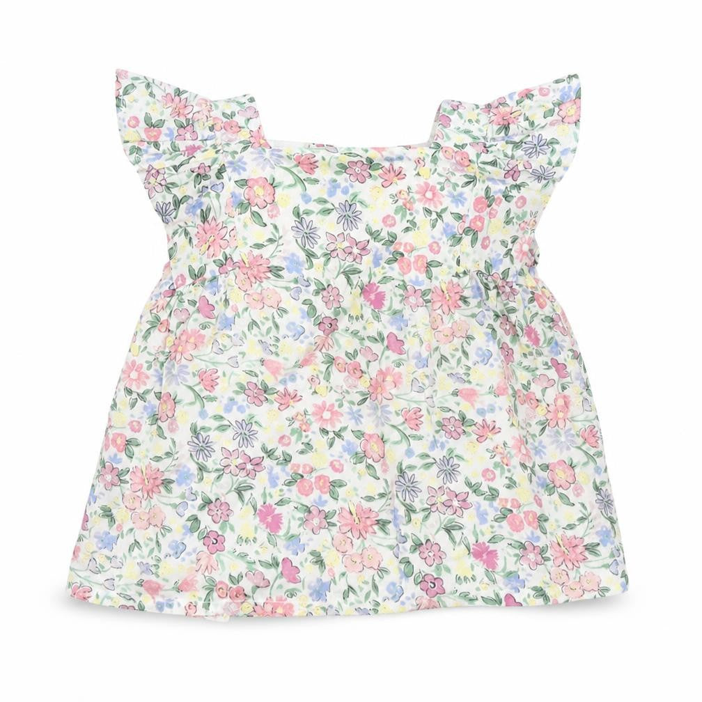 Primark Baby White Floral  Shift  Size 12-18 Months