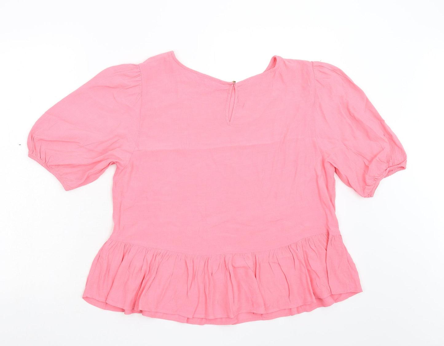 F&F Womens Pink   Basic Blouse Size 14