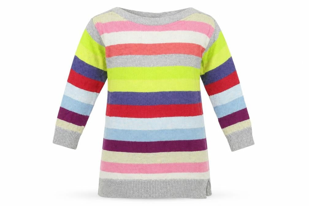 Gap Baby Baby Multicoloured Striped  Pullover Jumper Size 24 Months