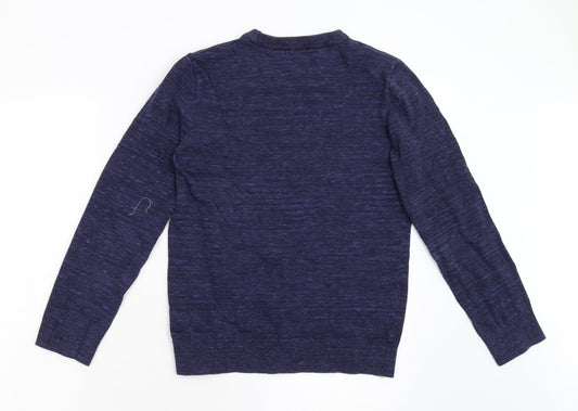 H&M Mens Blue   Pullover Sweatshirt Size S