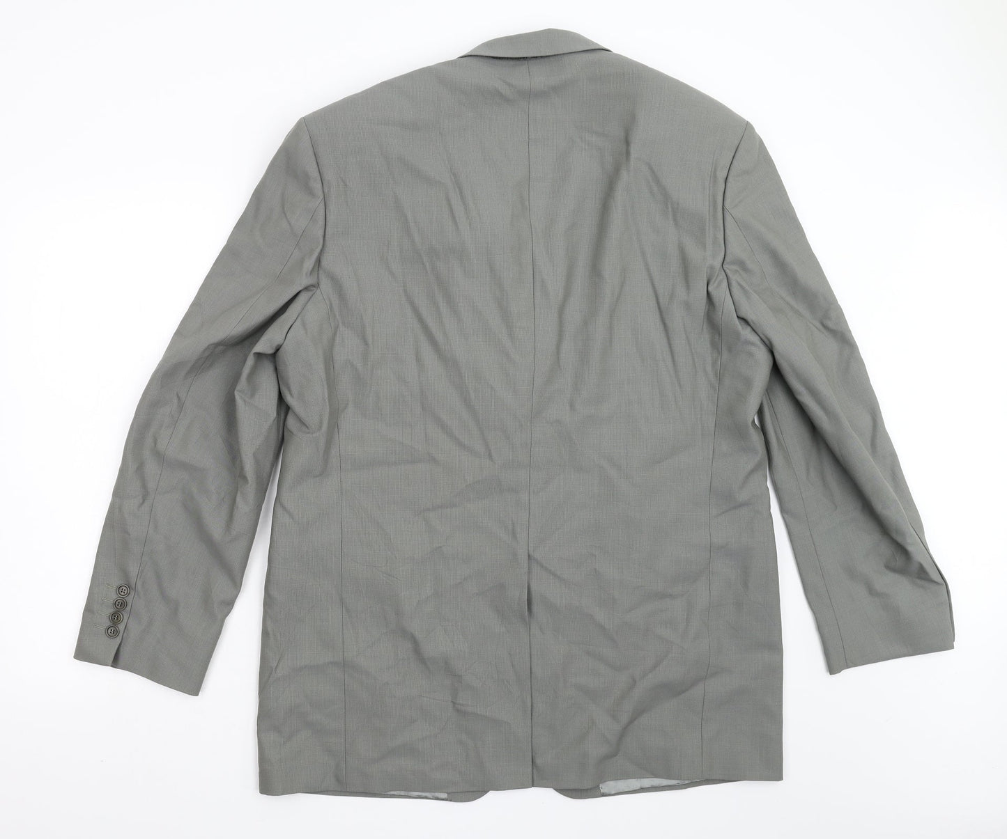 M&S Mens Grey   Jacket Suit Jacket Size 44