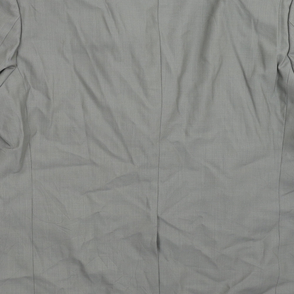 M&S Mens Grey   Jacket Suit Jacket Size 44