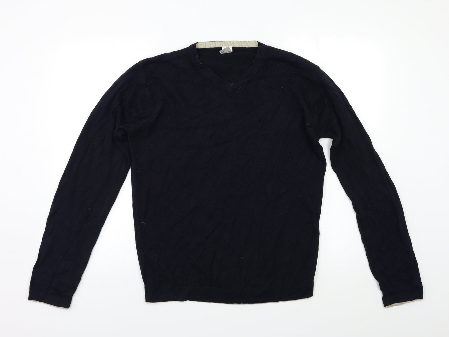 Prew Mens Black   Pullover Jumper Size S