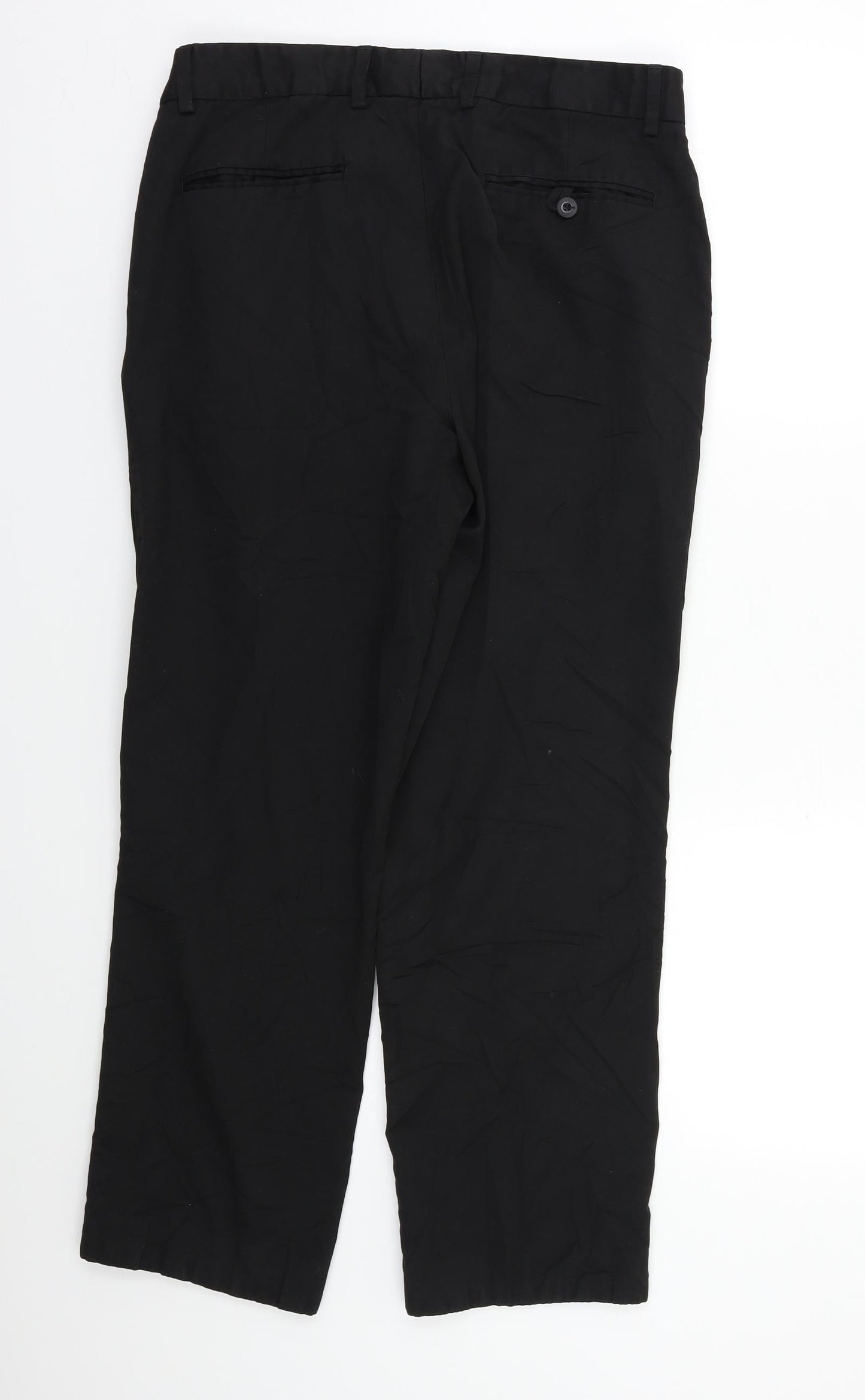 F&F Womens Black   Dress Pants Trousers Size 32 L29 in