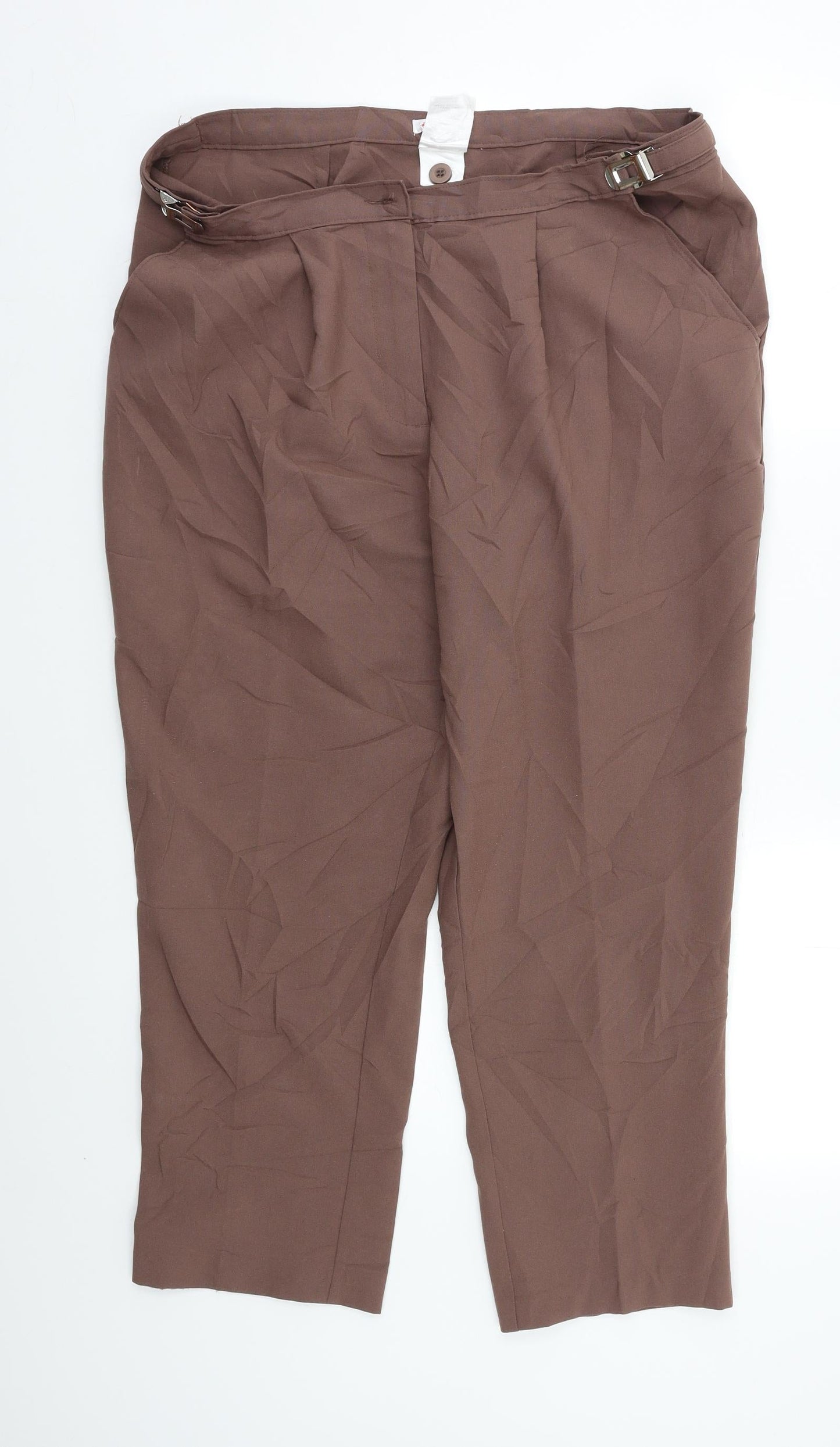 Damart Womens Brown   Trousers  Size 18 L25 in