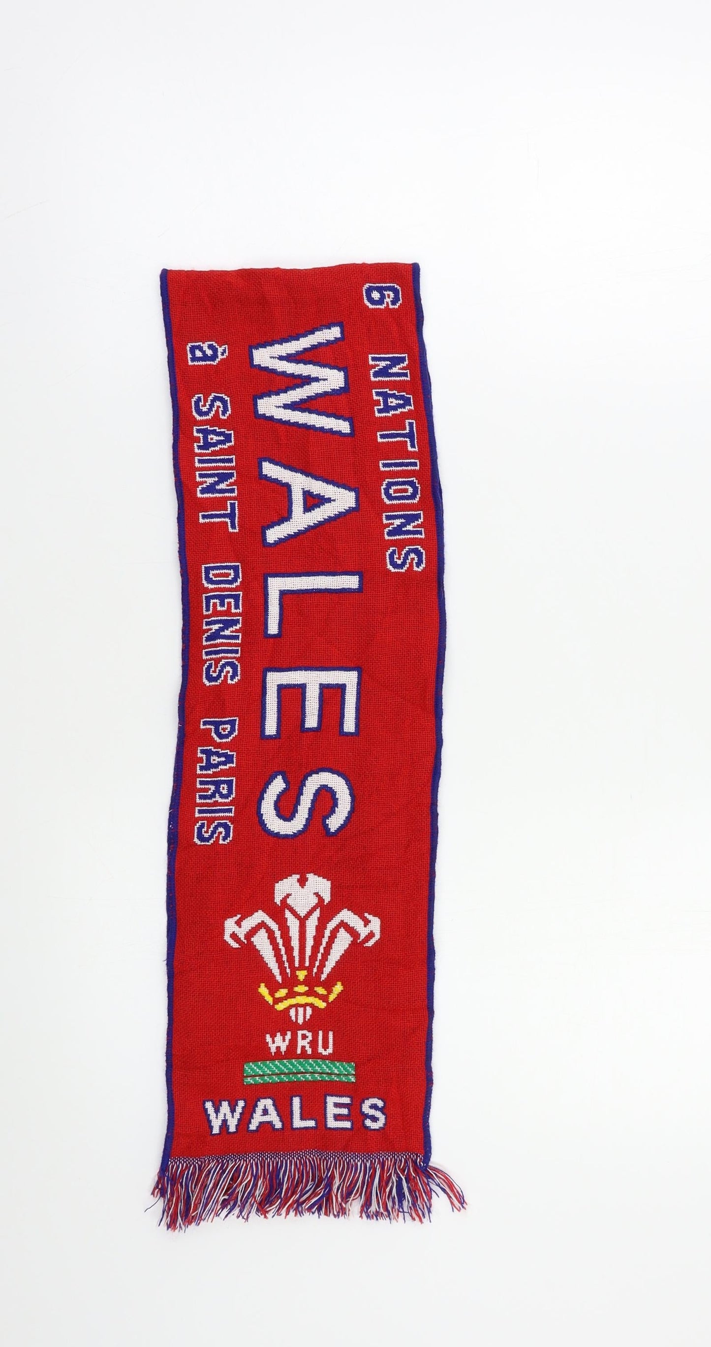Preworn Mens Red   Scarf  Size Regular  - Rugby Union