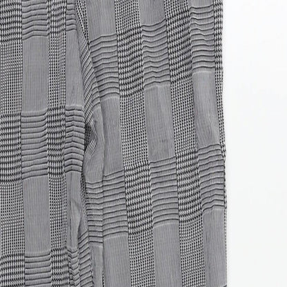 Preworn Womens Grey Check  Trousers  Size S L27 in