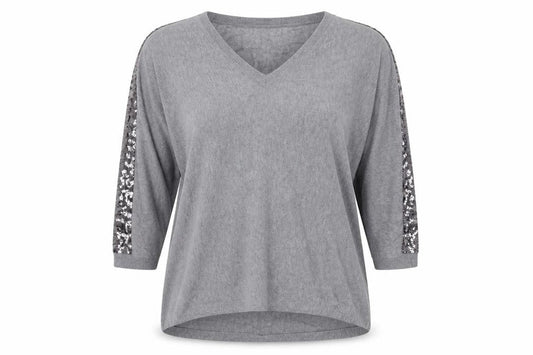 Season Womens Grey   Basic T-Shirt Size S