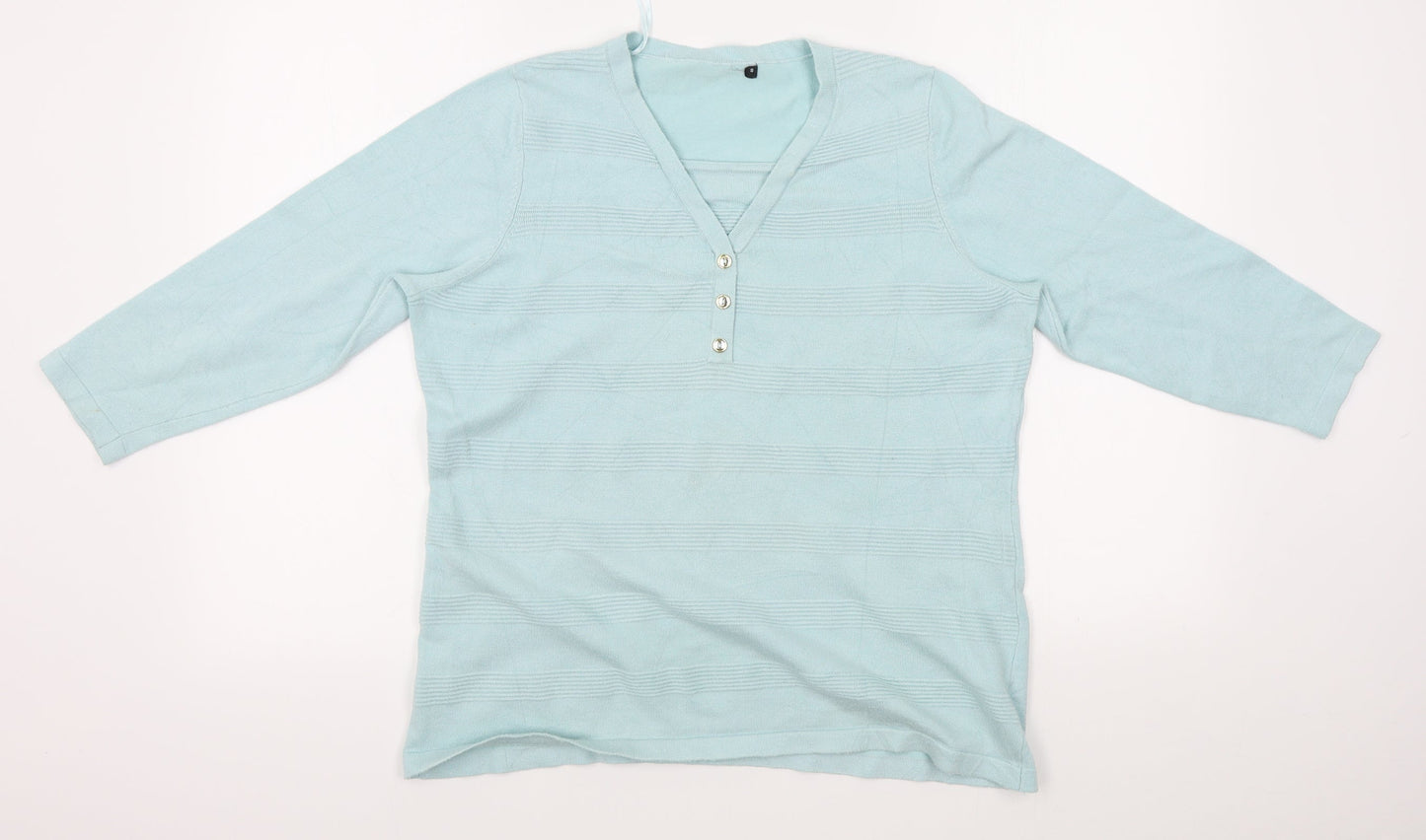 Preworn Womens Blue   Basic T-Shirt Size S