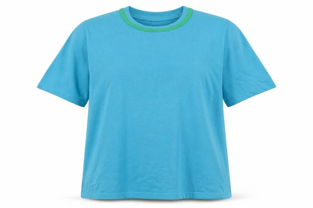 LUCIA Womens Blue   Basic T-Shirt Size 18
