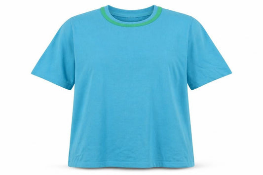 LUCIA Womens Blue   Basic T-Shirt Size 18