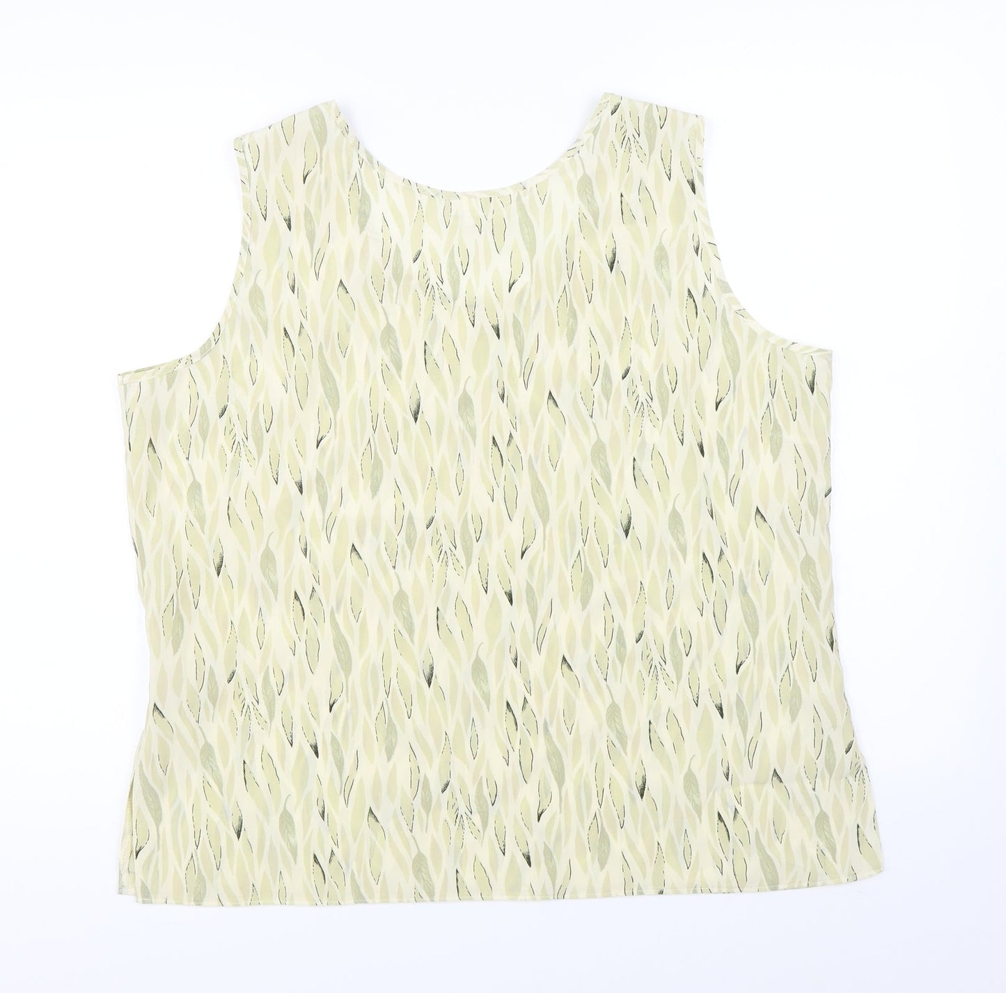 All Paradise Womens Green   Basic Blouse Size 16
