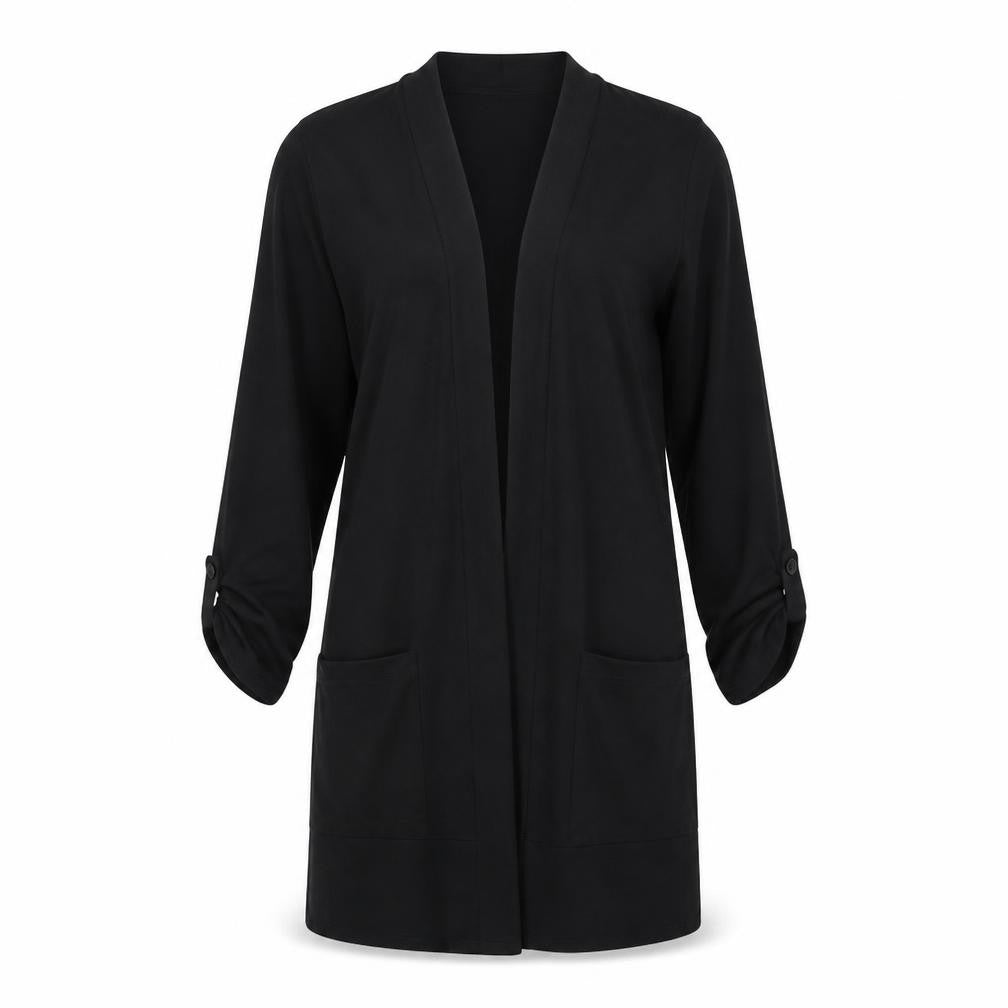 Papaya Womens Black   Basic Blouse Size 8