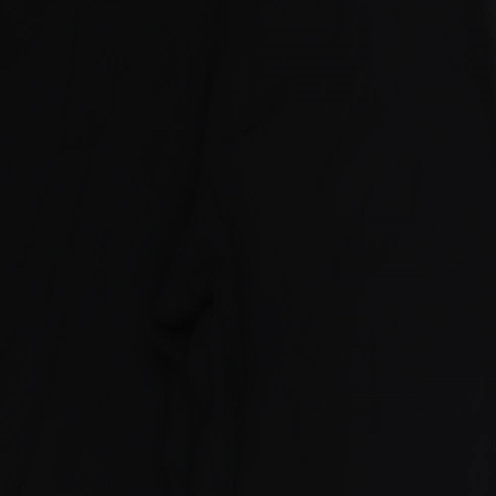 M&S Womens Black   Dress Pants Trousers Size 14 L26 in