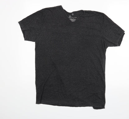 Preworn Womens Grey   Basic Blouse Size L